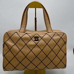 Chanel Wild Stitch Leather Bag